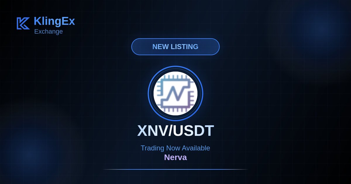 Nerva is now on KlingEx exchange