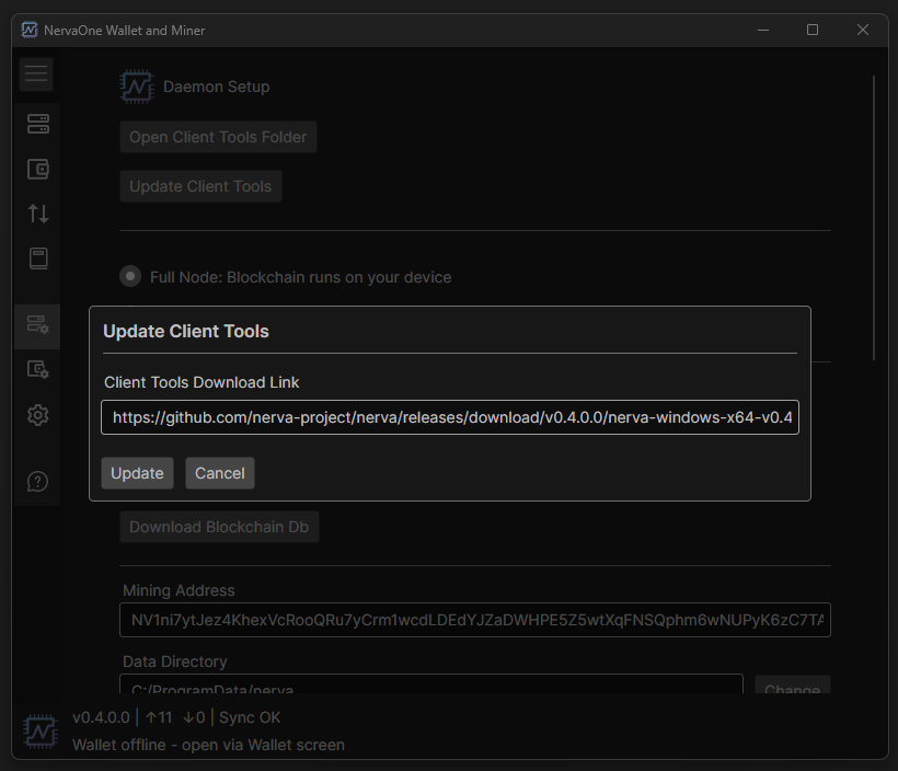 NervaOne 1.4.0 release